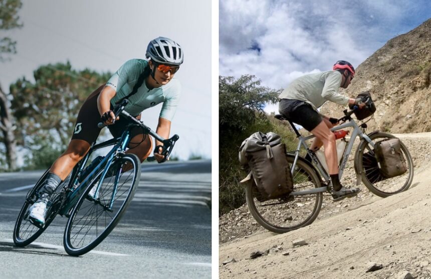 Touring Bike vs. Road Bike: Main Features, Pros and Cons