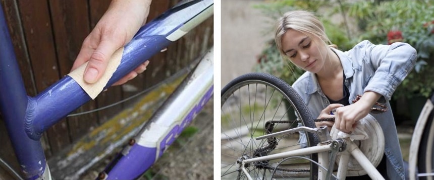 How to Paint a Bike Without Taking It Apart - Change Your Bike Color With No Hassle