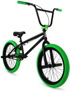 20" BMX Bike Freestyle Sport Bicycle for Kids Teens Lightweight Neon Green NEW 