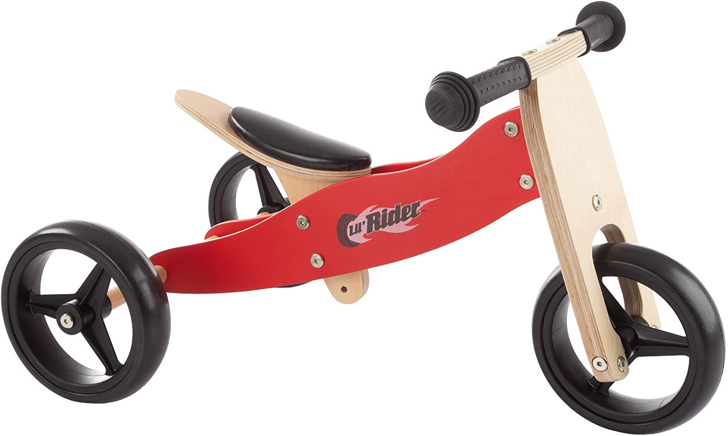 Lil' Rider 2-in-1 Wooden Balance Bike