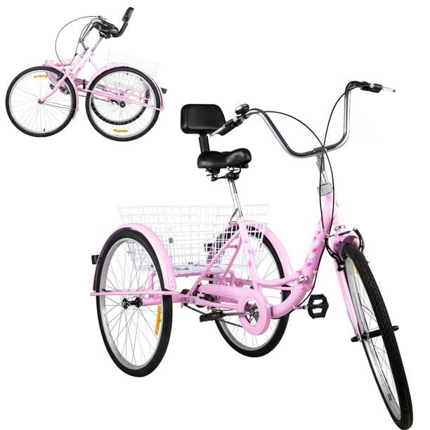 VEVOR Foldable Adult Tricycle 