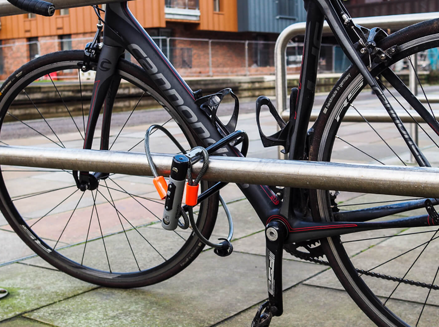 How to Lock a Bike without a Rack Safely